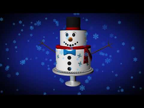 SNOWMAN CAKE | SNESKO BELIC TORTA
