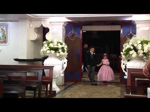 Entradas da noiva -  Daniella Cristhine e Ney Aurélio - Digital Vídeo Produtora