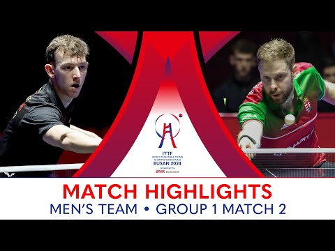 Tamas Lakatos (HUN) vs Adrien Rassenfosse (BEL) | MT G1 - Match 2 | #ITTFWorlds2024