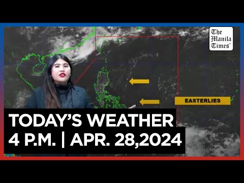Today's Weather, 4 P.M. Apr. 28, 2024