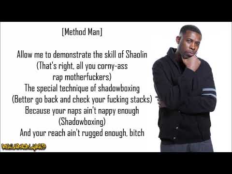 GZA - Shadowboxin' ft. Method Man (Lyrics)