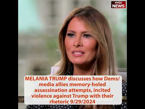 Dem nominee: Kamala under water in our polling; Melania discusses how she met Trump