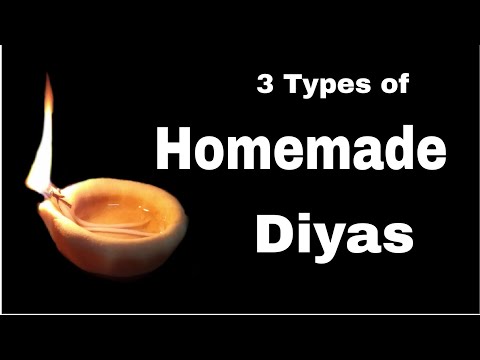 Homemade Diyas For Diwali | How To Make Wheat Flour Diyas At Home | SS Craft Mantra