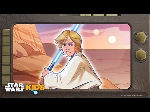 Join Luke Skywalker in the Rebellion! | Star Wars: Icons of the Force 🪐🌠 | @StarWarsKids