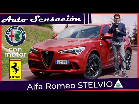 Prueba Alfa Romeo Stelvio Quadriflogio 2021 . EL SUV con motor Ferrari!
