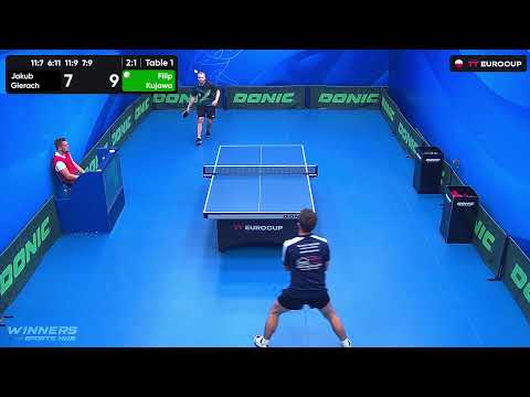 13:15 Jakub Gierach 3-1 Filip Kujawa 23.07.2023 | TT Euro.Cup Poland Gwiazda.