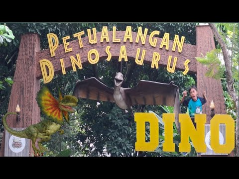 Petualangan Dinosaurus,Taman Lagenda Keong Mas,Taman Mini Indonesia Indah - Timo Witak