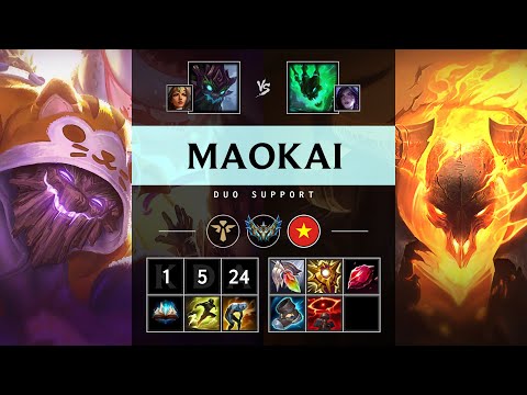 Maokai Support vs Thresh - VN Challenger Patch 25.18