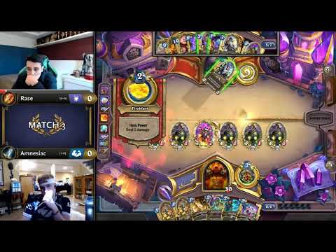 Rase vs Amnesiac - Hearthstone Grandmasters Americas S2 2019 - Week 1