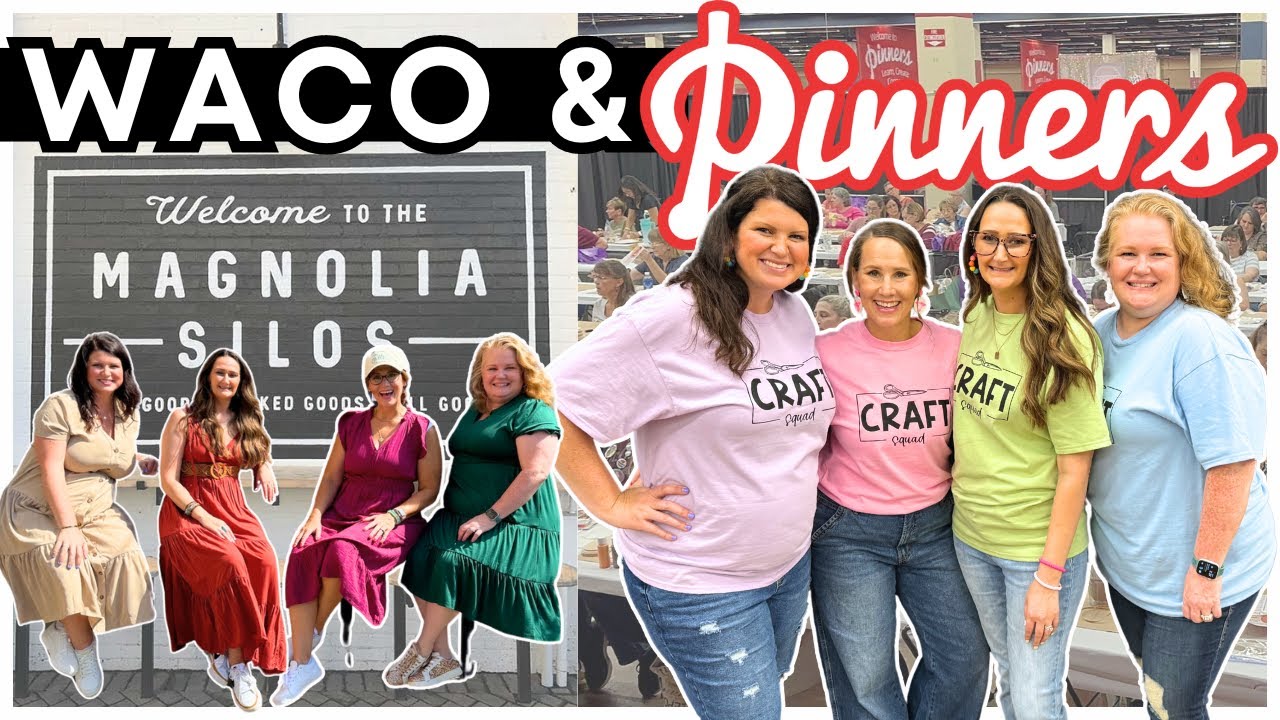 📌 PINNERS TEXAS 2024: HUGE Craft & DIY Conference Vlog | PLUS Our Magnolia Adventures + MORE!