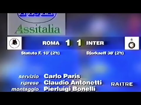 Roma-Inter 1:1, 1996/97 - Domenica Sportiva 