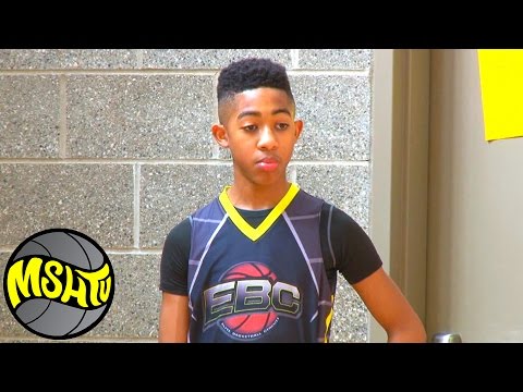 7th Grader Jaylon Ellis is UNSTOPPABLE at EBC Washington Camp - Class of 2021 Basketball