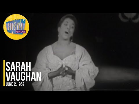 Sarah Vaughan "Poor Butterfly" on The Ed Sullivan Show