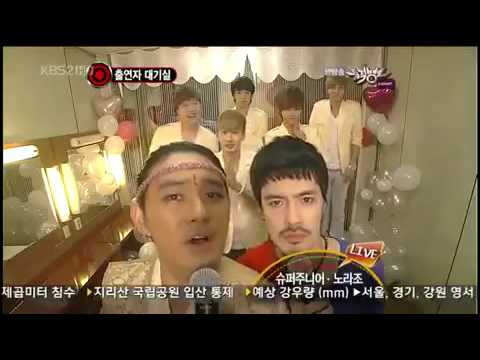 100716 Super Junior - Waiting Room Music Bank