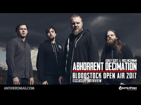 Bloodstock Open Air 2017: Interview with Ashley Scott and Ross McLennan of Abhorrent Decimation