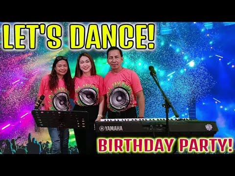 LET'S DANCE! BIRTHDAY PARTY DISCO LIVE BAND 2024 | ARLIN, REA & PRUDY FT. ZALDY MINI SOUND