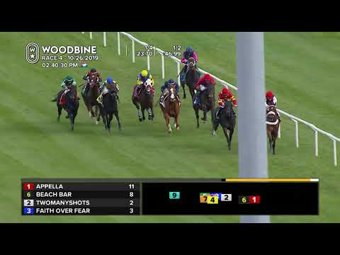 Woodbine: October 26, 2019 - Race 4