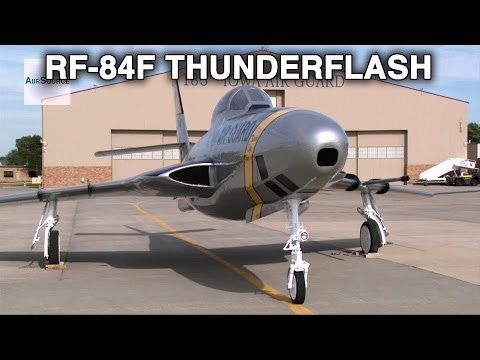 RF-84F Thunderflash - The Predator of the 1950's