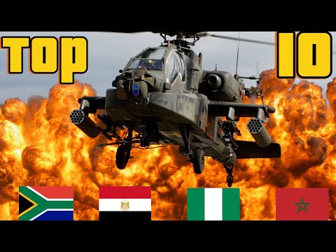 Top 10 most powerful attack helicopters in Africa 2024