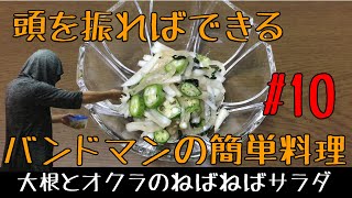 振り回して作る簡単料理・常備菜　大根とオクラ