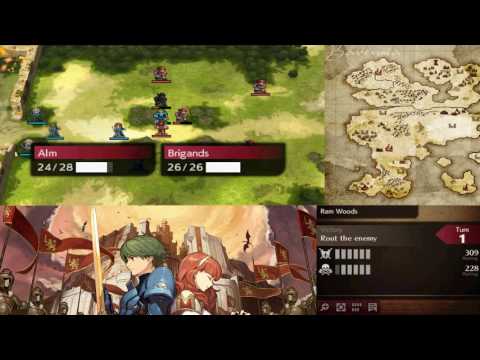 FE Echoes LTC - Prologue & Map 1-1 (Ram Woods Battle)