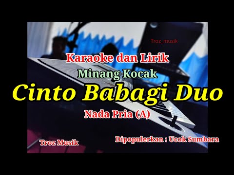 Karaoke Cinto Babagi Duo Nada Pria (A) Ucok Sumbara