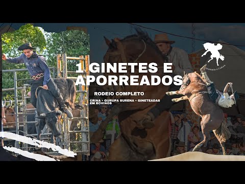 1º Ginetes e Aporreados • RODEIO COMPLETO - Capão do Leão