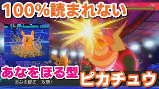 ダイマックスターンを枯らす「あなをほる」ピカチュウで意表を突いて相手を詰ませるモグラ戦法【ポケモン剣盾】
