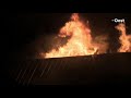 Grote uitslaande brand verwoest winkel in De Lutte