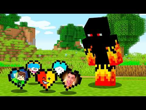 Youtubers viraram corações do Minecraft!