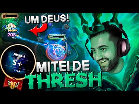 SE EU ME APOSENTAR DA JUNGLE, DE THRESH SUPORTE EU NÃO PASSO FOME!! - RodiL