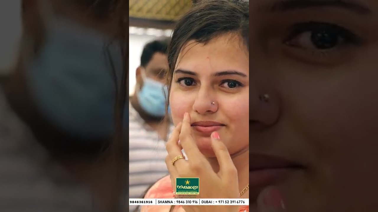 Nose piercing | Nakshathra 916 Gold and Diamonds