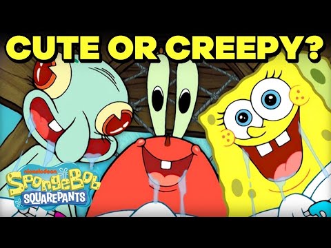 Cute v. Weird Moments ? ? | SpongeBob