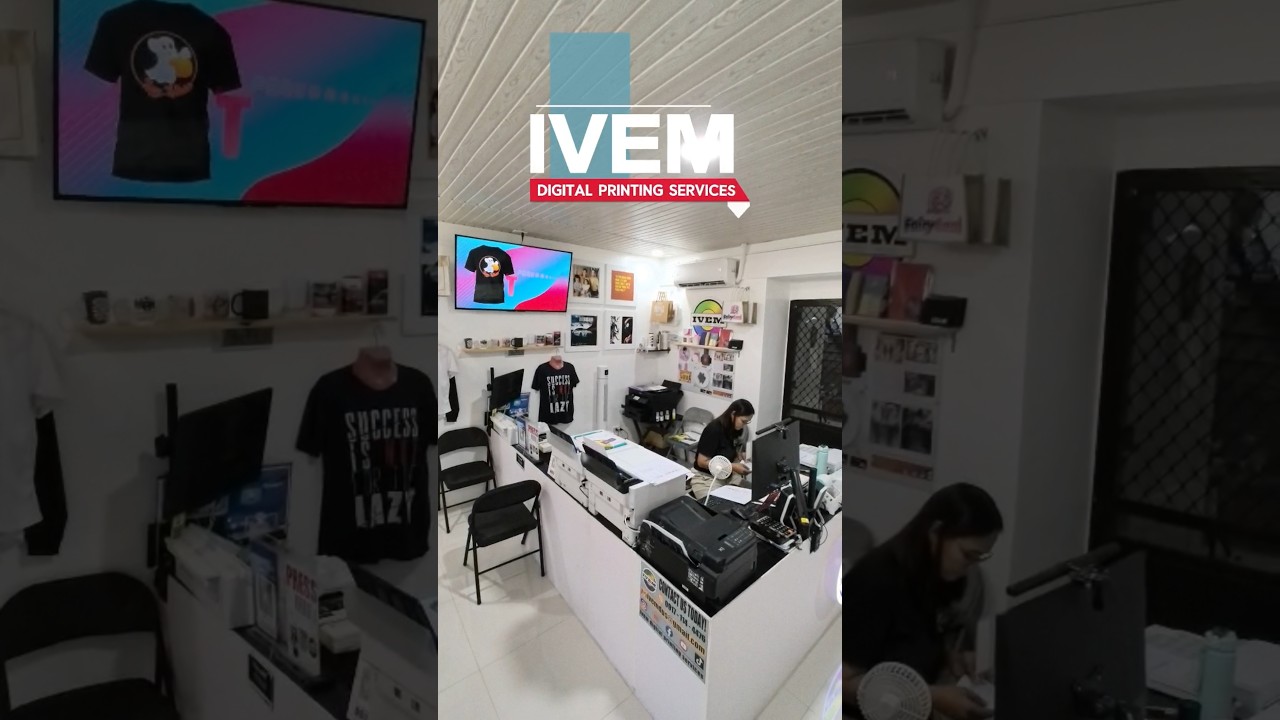 IVEM Digital Printing Services Your One Stop Printing Shop ( Music:Stand Out, Be Proud, Be  Unique )