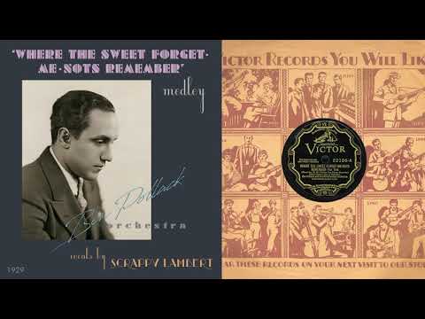 1929, Where the Sweet Forget-Me-Nots Remember, Reaching For the Moon, Ben Pollack Orch. HD 78rpm
