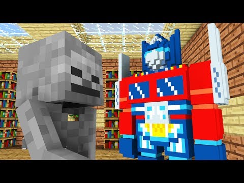 Mind-Blowing Cubic Minecraft Transformers Animation