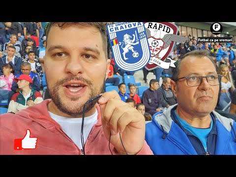 FCU Craiova-Rapid Bucureşti 1-0 VAR-ul a intervenit, incidente la final!