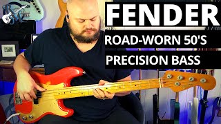 Video thumbnail for FENDER Road Worn 50's Precision Bass by Rumblin Man