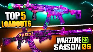 Le TOP 5 des CLASSES "META" sur la SAISON 6 de WARZONE 2 ! (vous devez essayer)