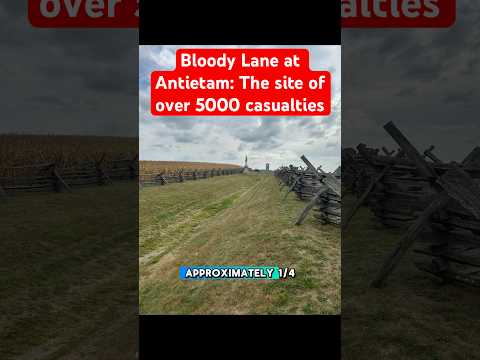 The Infamous Bloody Lane at Antietam:163 years later