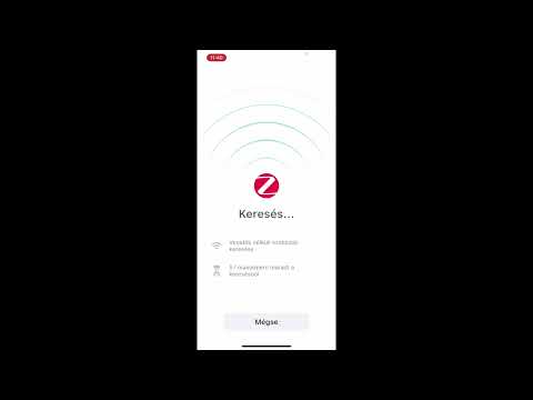 Előnézet – nyitásérzékelő beállítása