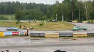 preview picture of video 'B-final Junior, Rallycross SM i Strängnäs 2012-06-16'