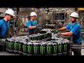 How Are Monster Energy Drinks Made Inside The Factory