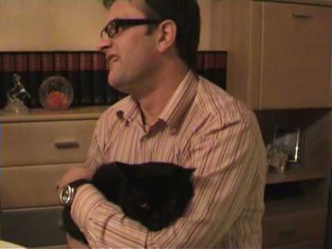 Waldemar und mein verschmuster Kater Gipsy!