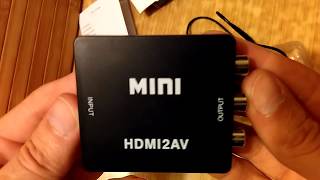 STLab HDMI - RCA Black (U-995) - відео 1