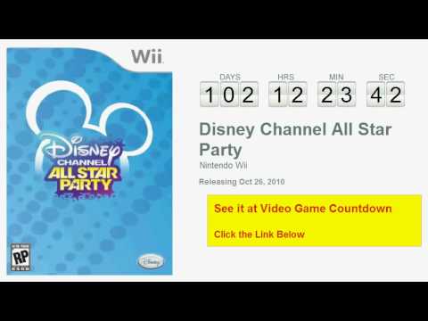 disney channel all star party wii cover