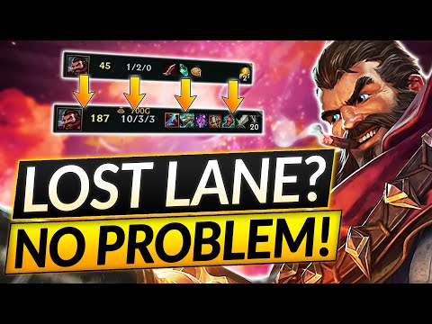 BAD LANE? NO PROBLEM! DO THIS and HARD CARRY Top Anyway - LoL Guide
