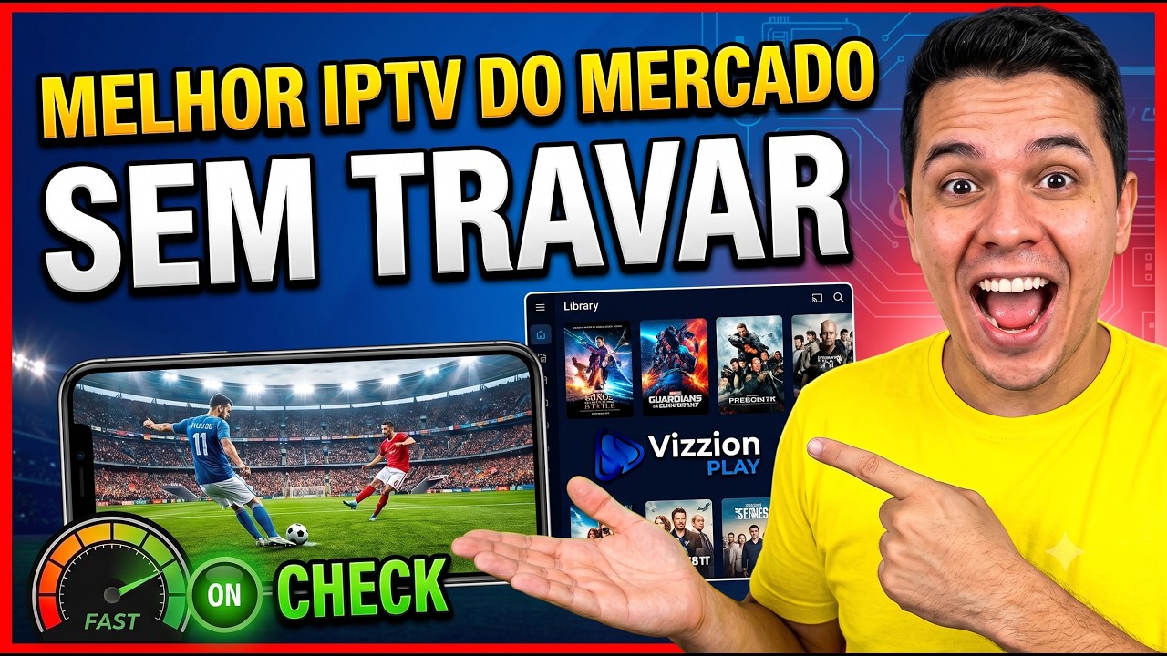 🔥 MELHOR IPTV DO MERCADO: O APP QUE TODO MUNDO ESTÁ USANDO
