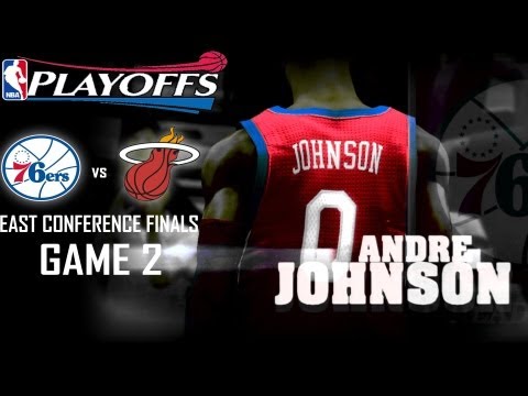 NBA 2K13 MyCAREER Playoffs - Megatron Not Playing Games With Heat | Back To Philly 2-0?!? (ECFG2)