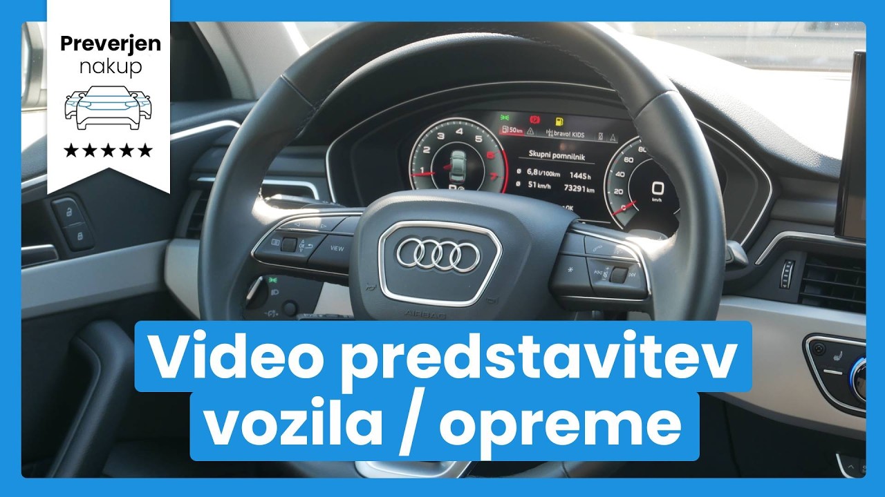 Audi A4 35 TFSI Advanced - SLOVENSKO VOZILO